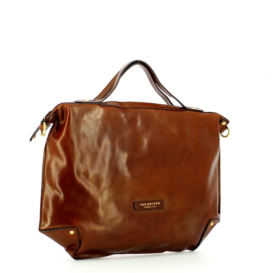 Unica Soft Top Handle Bag The Bridge MARRONE TB 14