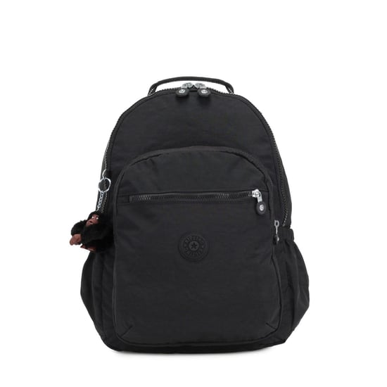 Seoul Go 15.0 Large Backpack with Laptop Protection Kipling TRUE BLACK