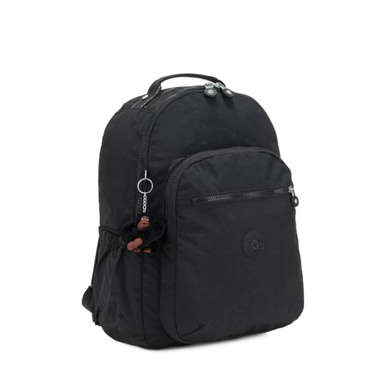Seoul Go 15.0 Large Backpack with Laptop Protection Kipling TRUE BLACK