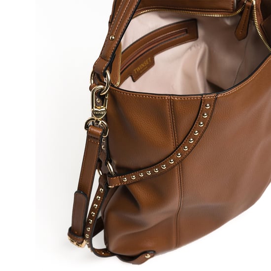 Studded Hobo Bag Twin Set CUOIO