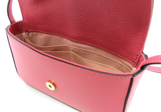 Minibag Annetta in Tumbled Leather Coccinelle BOUGANVILLE