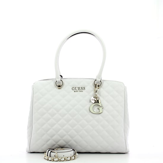 Quilted Carryall Melise Guess WHITE