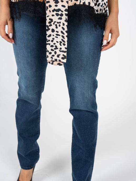 Liu Jo Jeans Authentic Straight Woman's Blue - Image 4