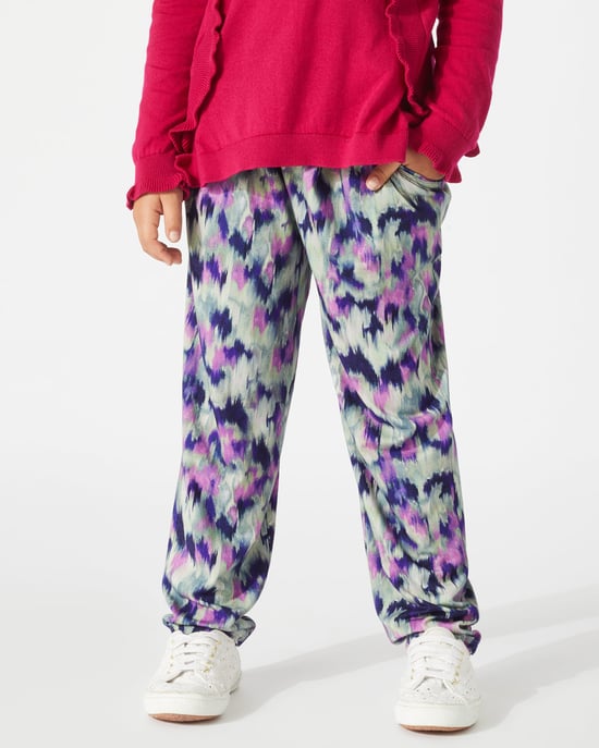 Haze Print Jersey Trouser