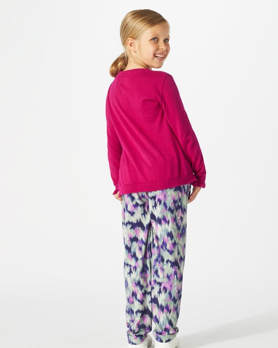 Haze Print Jersey Trouser