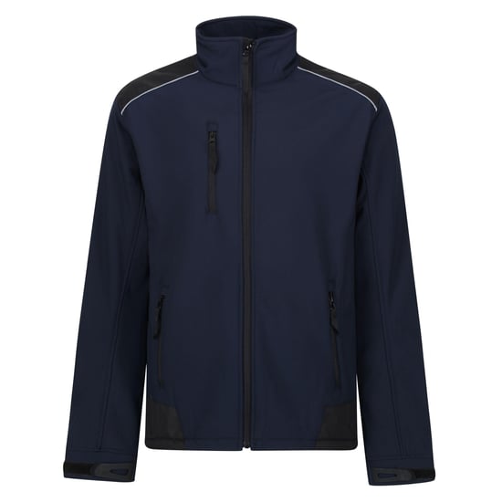 Regatta Mens Sandstorm Softshell Jacket (Navy/Black)