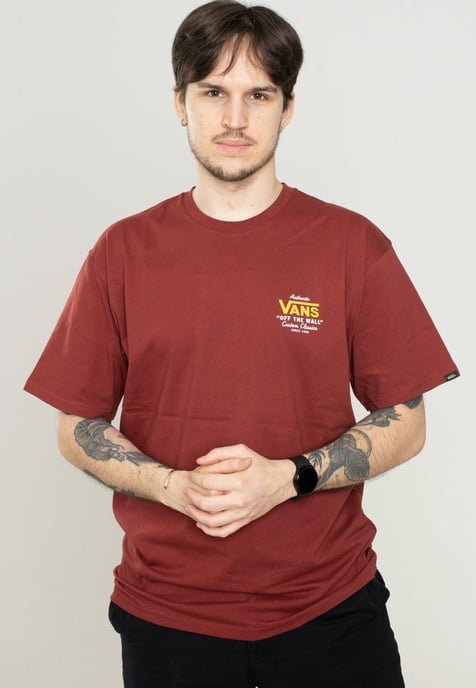 VANS MN HOLDER ST CLASSIC T Shirt Burgundy - Image 1
