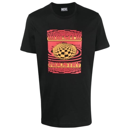 Diesel Industrial Design Black T-Shirt