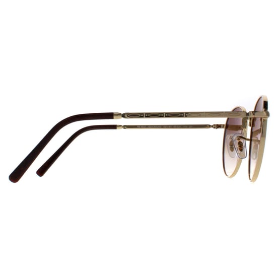 Ray-Ban Round Unisex Gold Brown Gradient RB3637 New Round