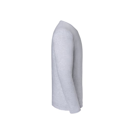 Fruit of the Loom Heren Iconic 195 Premium T-shirt met lange mouwen (Heide Grijs) - Image 3