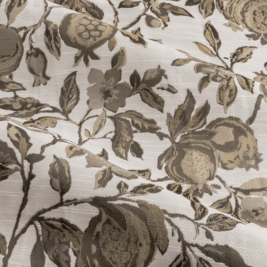 Wylder Pomegranate Pencil Pleat Curtains