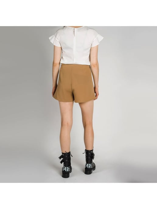 Armani Exchange Shorts Woman's Beige - Image 3