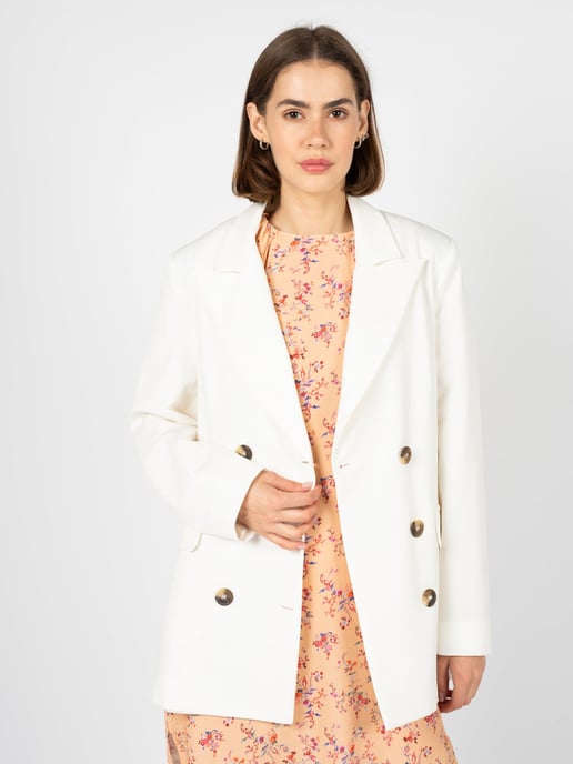 Silvian Heach Jacket Woman's White - Image 3