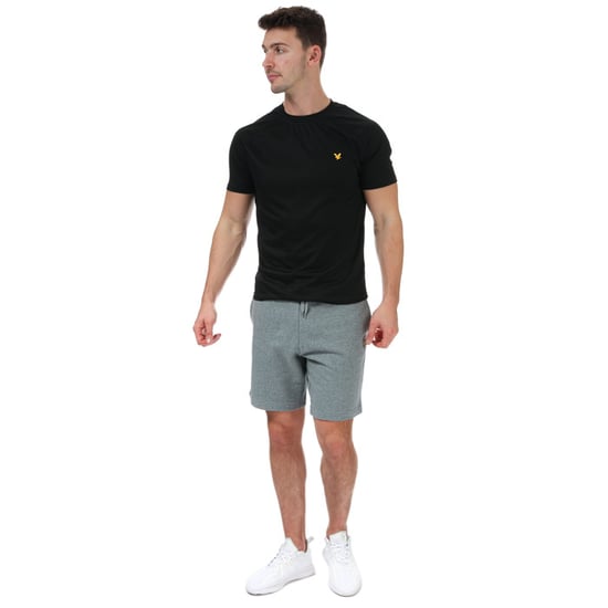 Men's Lyle And Scott Sweat Shorts in Grey - Image 3