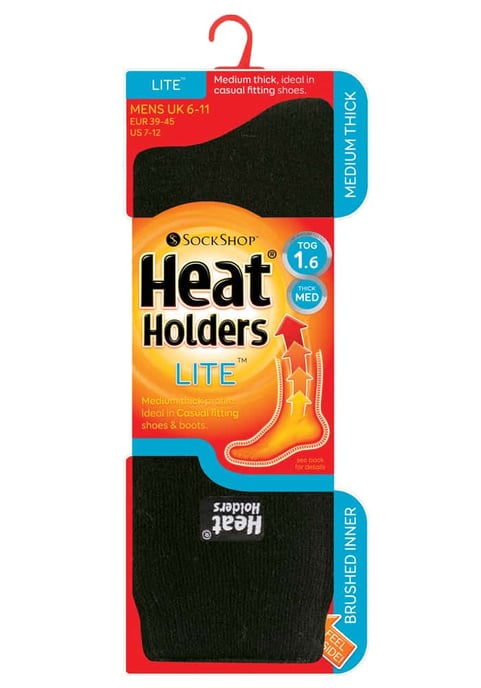 Heat Holders Lite - Mens 1.6 TOG Thermal Casual Socks 6-11 UK - Image 2