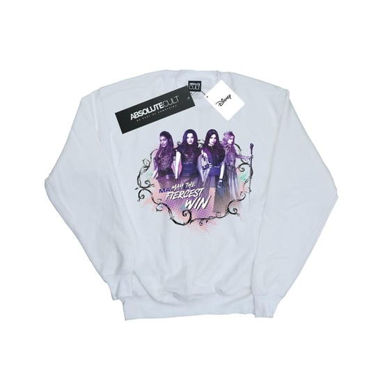 Disney Girls The Descendants The Fiercest Win Sweatshirt (White) - Image 1