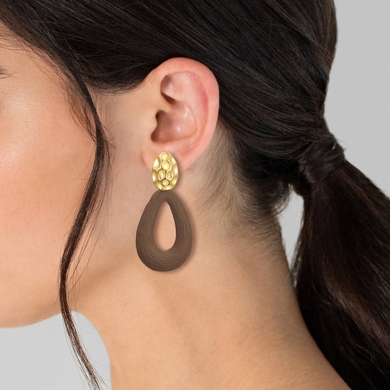 Tassioni Metal Earring - Image 2