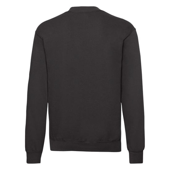 Fruit of the Loom Heren Lichtgewicht Drop Shoulder Sweatshirt (Zwart) - Image 2