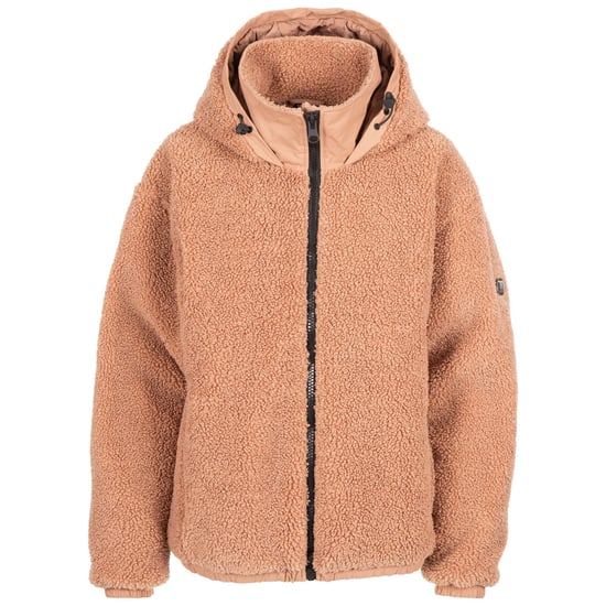 Trespass Womens/Ladies Burly Sherpa Jacket (camel) - Image 1