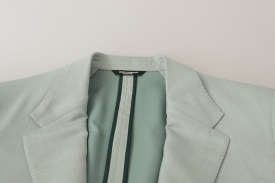 Dolce & Gabbana Green Cashmere Men's Blazer Men's Jacket - Image 6