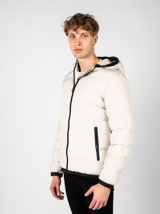 Geox Jacket Spherica Men's Off-White - Image 3
