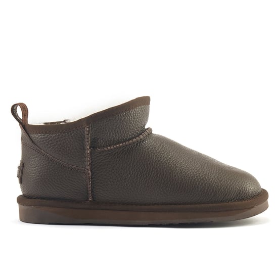 Cosy Ultra Short Leather Beva Boots