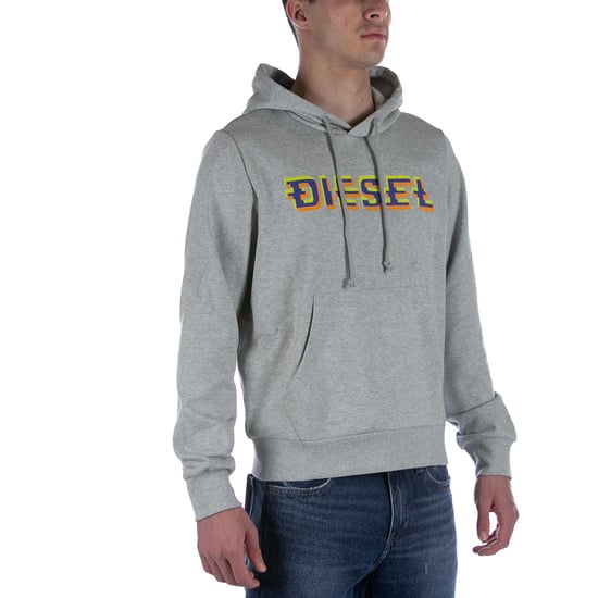 Diesel S-Ginn Hood K27 Gray Sweatshirt