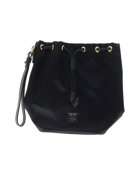 Tom Ford Bucket Bag in Black Satin - Image 1