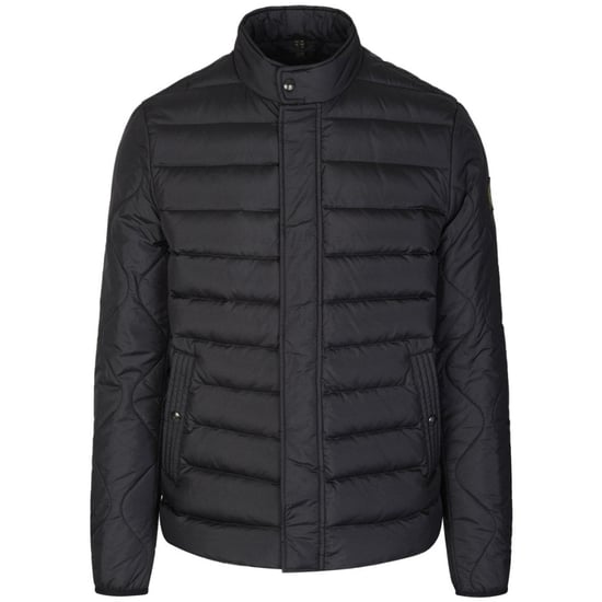 Belstaff Insulator Black Hooded Down Jacket