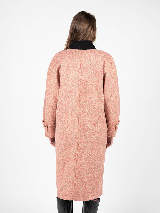 Silvian Heach Coat Woman's Pink - Image 4