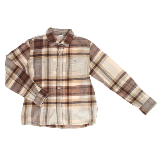 453164 Boys' Button-Down Flannel Shirt