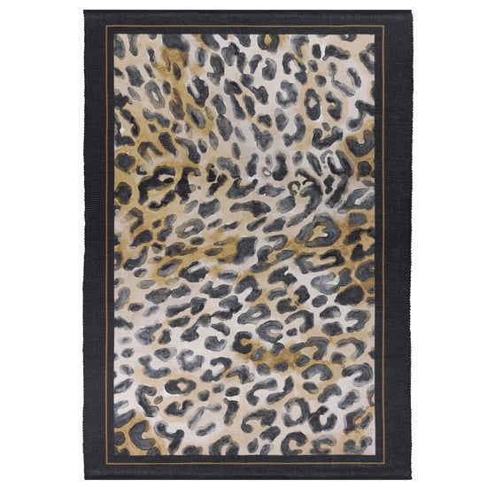 Paoletti Leopardis Leopard Printed Indoor/Outdoor Rug