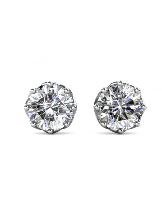 Lily Set - Silver och kristall - Image 5
