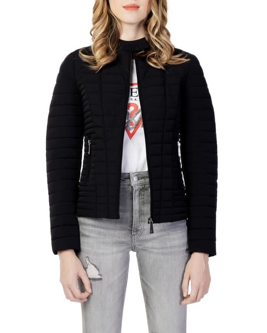 Guess Women's Aviator Jacket In Black - Image 1