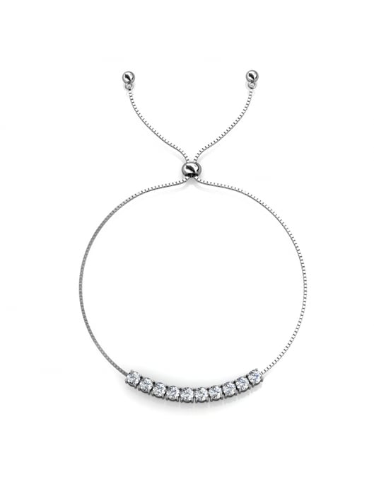 Rund kristall Mia set - Silver och kristall - Image 4