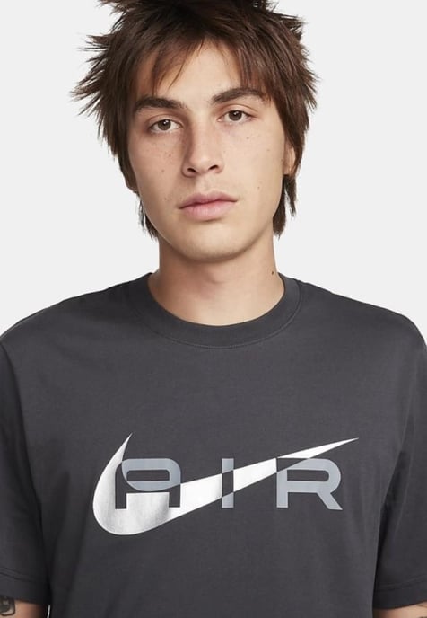 Nike Air Mens Graphic T Shirt in Charcoal - Image 3