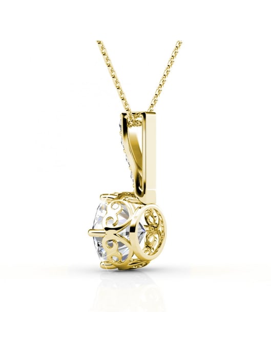 Kristine Hängsmycken - Guld och kristall - Image 4