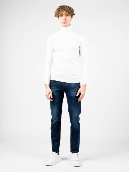 Xagon Man Pullover Turtleneck Men's Off-White - Image 2