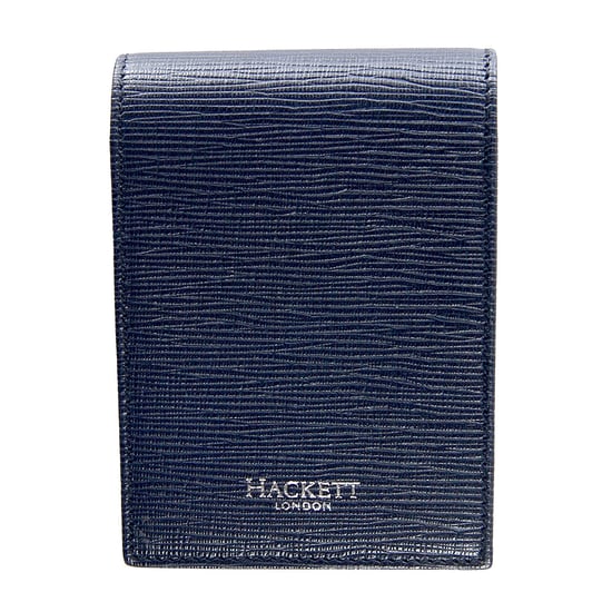 Hackett London Mens Mayfair Curzon Card Holder in Navy - Image 2