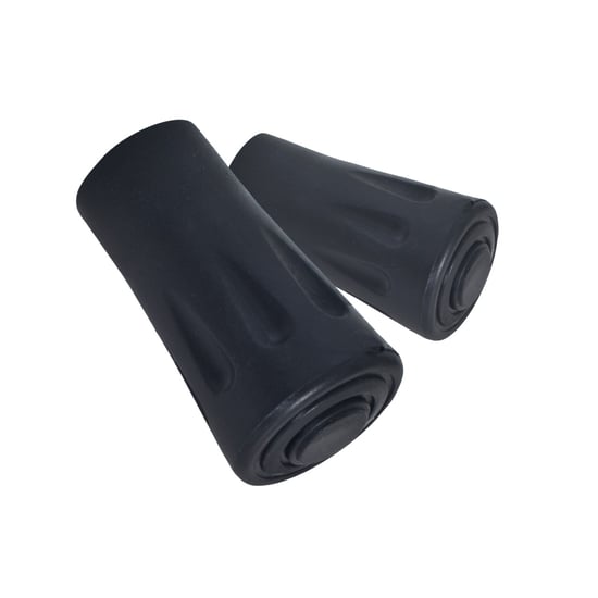 Trespass Spoke Walking/Trekking Pole Tips (Pack Of 2) (Black) - Image 1