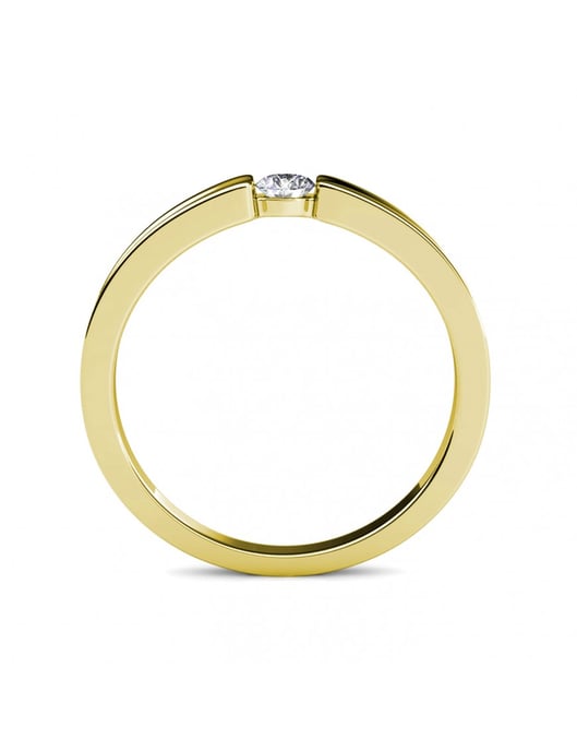 Eenvoud Ring - Oostenrijks Kristal - Image 5