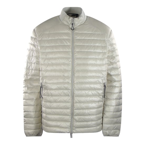 Belstaff Airframe Moonbeam White Shiny Down Filled Jacket