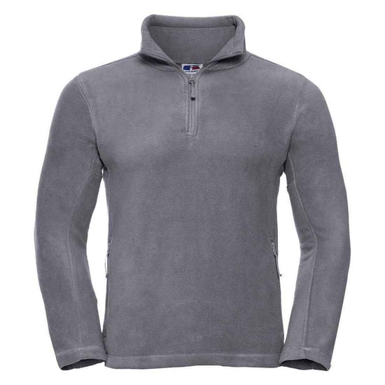 Russell Heren Quarter Zip Outdoor Fleece Top (Konvooi Grijs) - Image 1
