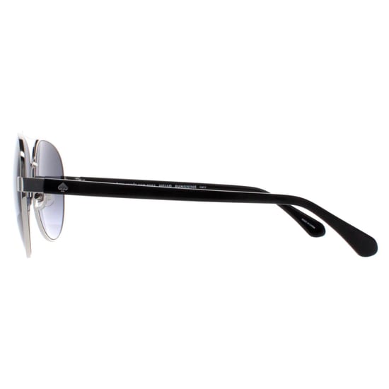 Kate Spade Aviator Womens Palladium Dark Grey Gradient Averie/S