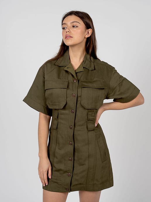 Diesel Dress Amabel Woman's Green