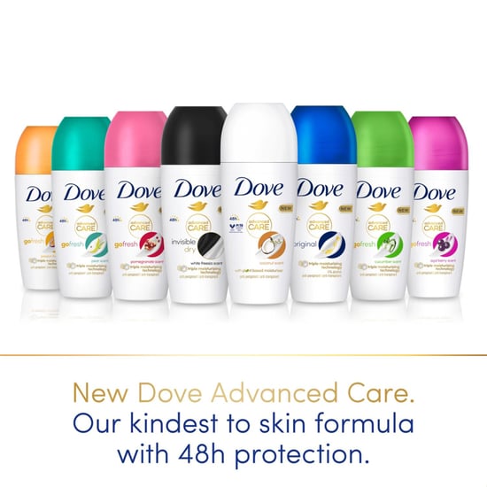 Dove Antiperspirant Advanced Care Deodorant with Coconut Scent 48H - 50ml, 3 Pack