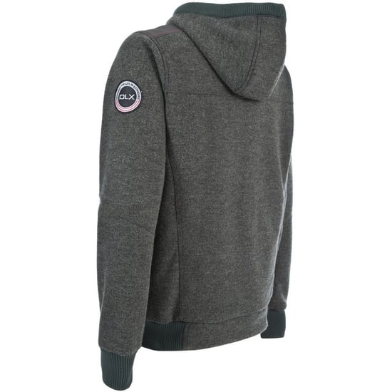 Trespass Mens Mathis Full Zip Knitted Fleece Jacket