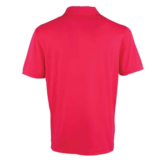 Premier Heren Coolchecker Pique Poloshirt (Heet Roze) - Image 2