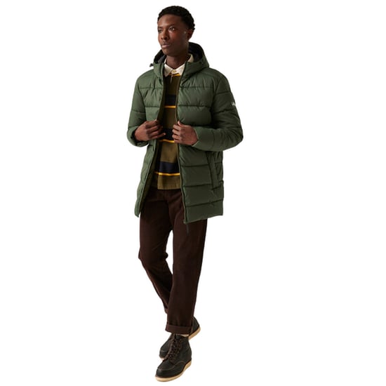 Regatta Mens Lakiver Padded Jacket (Dark Khaki)