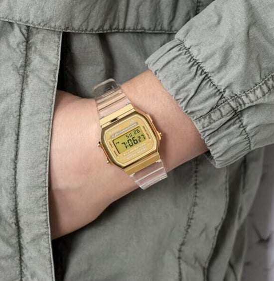 Casio Casio Collection Vintage Women's Transparent Watch A168XESG-9AEF - Image 4